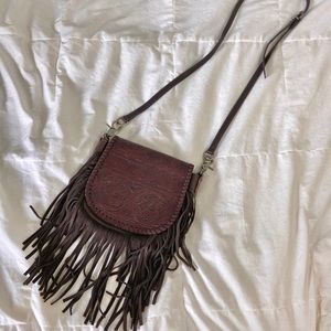 Vintage Mountain West Leather Crossboy
